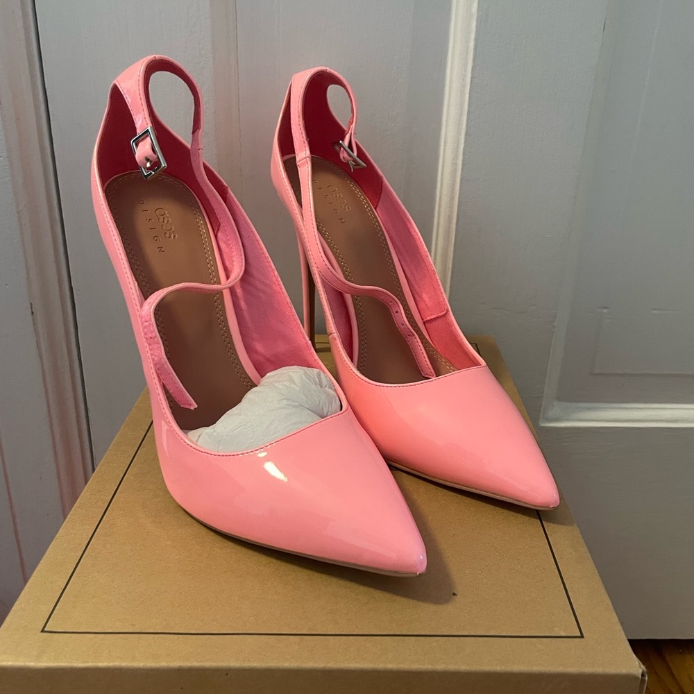ASOS Glossy Pink Women's Heels